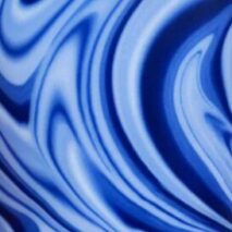 Blue and white swirl pattern