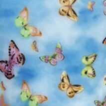 Colourful butterflies colour swatch